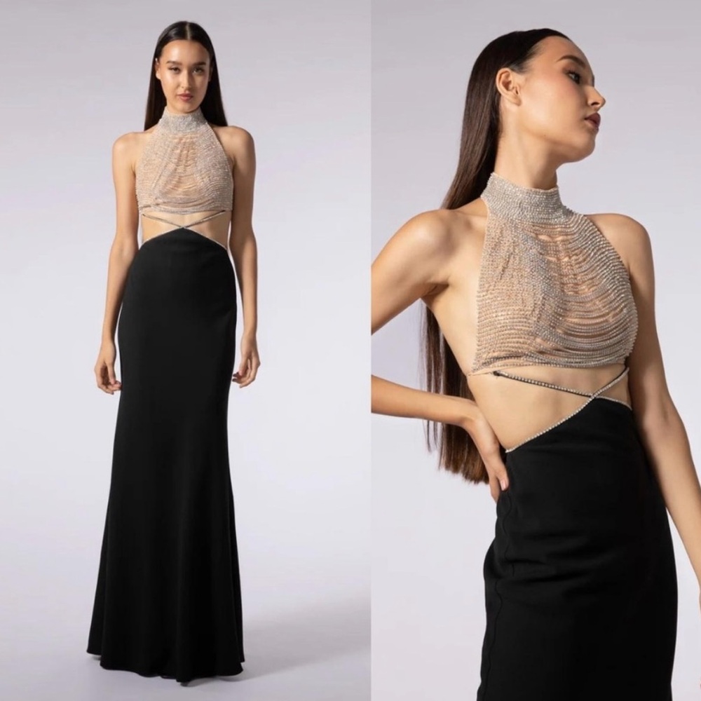 Sau lee Zara gown 2 piece set.